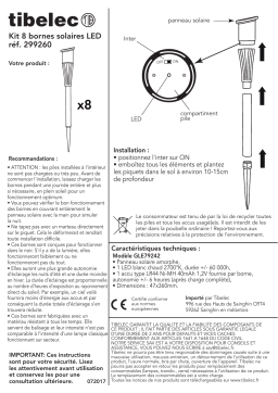 Tibelec 29926 Mode d'emploi