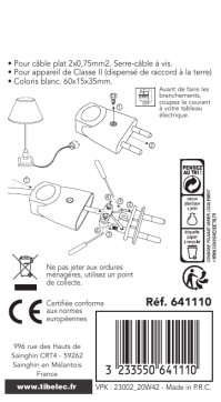 Tibelec 64111 Mode d'emploi