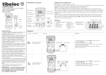 Tibelec 97633 Mode d'emploi