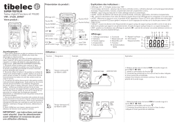 Tibelec 97633 Mode d'emploi