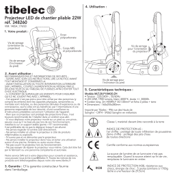 Tibelec 34826 Mode d'emploi