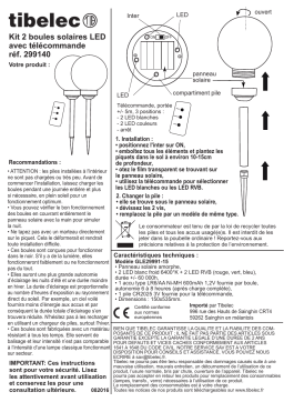 Tibelec 29914 Mode d'emploi