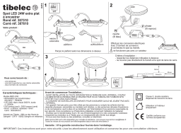 Tibelec 30761 Mode d'emploi