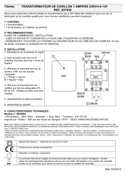 Tibelec 93703 Mode d'emploi