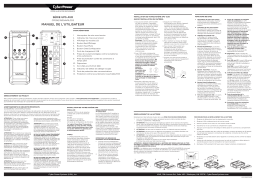 Cyber Power CP1500AVRLCD3 UM FR Manuel utilisateur