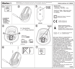 Tibelec 33802 Mode d'emploi