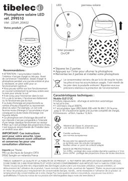 Tibelec 29951 Mode d'emploi