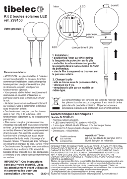 Tibelec 29915 Mode d'emploi