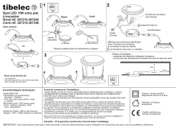 Tibelec 30724 Mode d'emploi