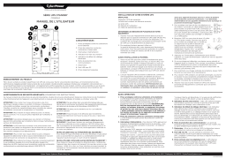 Cyber Power CP550SLG UM FR Manuel utilisateur