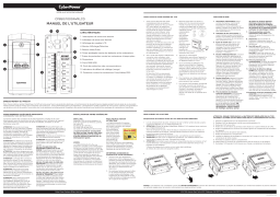 Cyber Power CP1000AVRLCD UM FR Manuel utilisateur