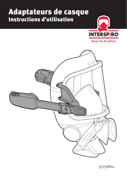 INTERSPIRO Helmet adapters Manuel utilisateur