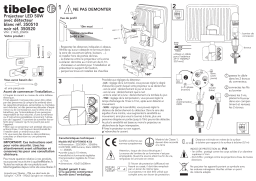 Tibelec 35051-35052 Mode d'emploi