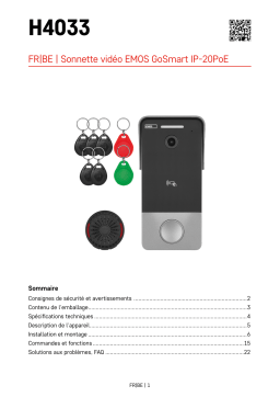 Emos : H4033 Mode d'emploi