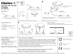 Tibelec 30921 Mode d'emploi