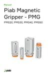 PIAB Magnetic Gripper Manuel du propri&eacute;taire