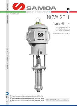 Larius Nova 20:1 SFERA Manuel utilisateur