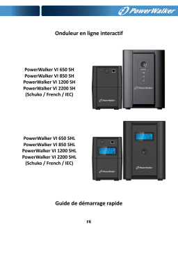 PowerWalker VI 2200 SHL FR Manuel du propriétaire