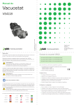 PIAB Vacuostat VS4118 Manuel du propri&eacute;taire