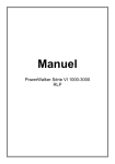 PowerWalker VI 2000 RLP Manuel du propri&eacute;taire