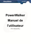 PowerWalker VFI 6000 AT Manuel du propri&eacute;taire