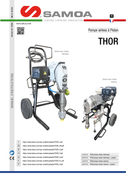 Larius Airless Thor Manuel utilisateur