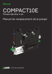 PIAB COMPACT10E Pompe &eacute;jecteur &agrave; air Manuel du propri&eacute;taire
