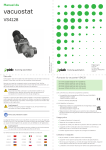 PIAB Vacuostat VS4128 Manuel du propri&eacute;taire