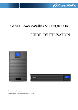 PowerWalker VFI 3000 ICT IoT Manuel du propriétaire