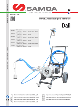 Larius Airless Dalì Manuel utilisateur
