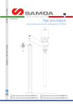 Larius Pneumatic Hoist single mast Manuel utilisateur