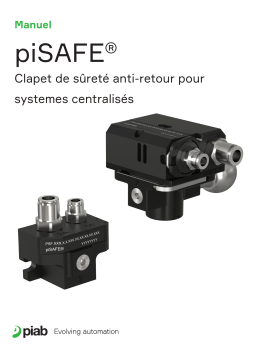PIAB piSAFE VSV et VSV Mini Manuel du propriétaire