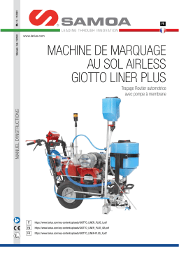 Larius GIOTTO LINER PLUS Manuel utilisateur