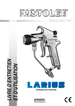 Larius 2009 Air Assisted Airless Manuel utilisateur