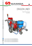 Larius Dragon self propelled 4650 Manuel utilisateur