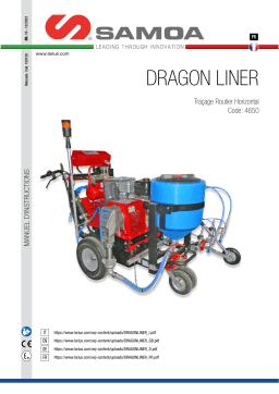 Larius Dragon self propelled 4650 Manuel utilisateur