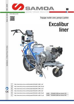 Larius Excalibur Liner Manuel utilisateur