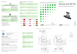 PIAB Vannes 2/2 DIP 55 DIP 55 NC 2406 SD Manuel du propriétaire