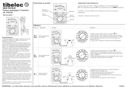 Tibelec 97573 Mode d'emploi