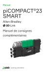 PIAB piCOMPACT23 SMART Allen-Bradley IO-Link Manuel du propri&eacute;taire