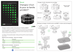 PIAB Changeur d’outils pour la famille piCOBOT Manuel du propriétaire