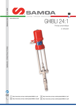 Larius Ghibli 24:1 EXT Manuel utilisateur