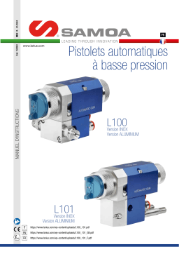 Larius L100-L101 Manuel utilisateur