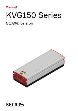 PIAB KVG150 COAX version Manuel du propriétaire