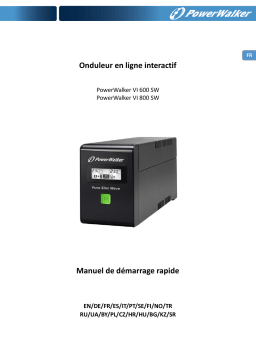 PowerWalker VI 800 SW Manuel du propriétaire