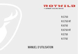 Rotwild R.750 Manuel utilisateur