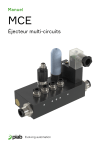PIAB Multi Circuit Ejector Manuel du propri&eacute;taire