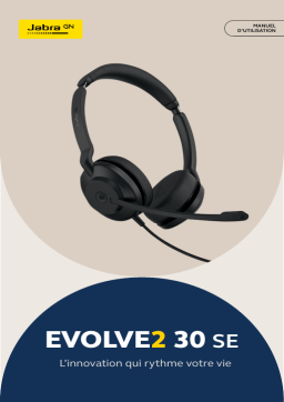Jabra Evolve2 30 SE Manuel utilisateur