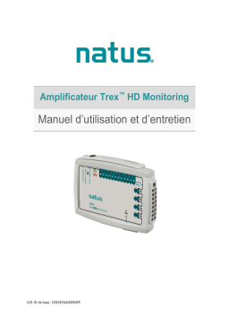 natus Xltek Trex HD Mode d'emploi