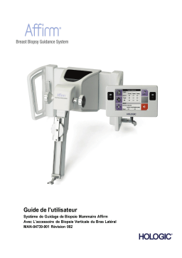 Hologic Affirm Breast Biopsy Guidance Sys Manuel du propriétaire